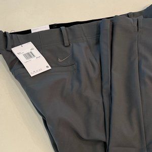 Nike Dri-Fit Flex Golf Pants Men's Size 34x30 Gray Front AA3318-022